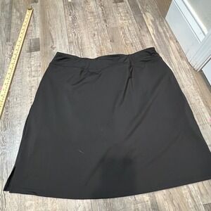 Blevonh Black Athletic Skirt With Built-In Shorts Activewear Athleisure Size 2XL